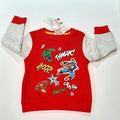 Bluza baieti Marvel Avengers rosu maneci matlasate