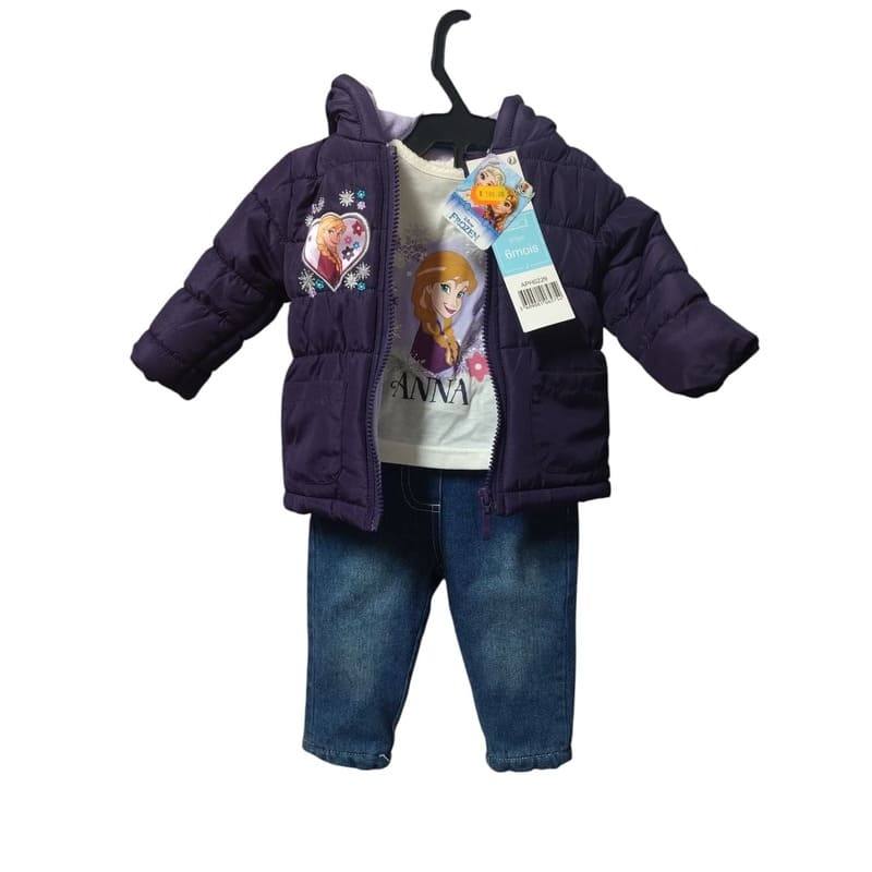 Mega-Lot Hăinuțe Bebe Fetiță 6 Luni – 23 Piese Disney, H&M, Next + Geacă Cadou
