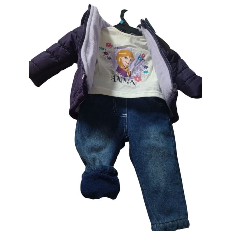 Mega-Lot Hăinuțe Bebe Fetiță 6 Luni – 23 Piese Disney, H&M, Next + Geacă Cadou