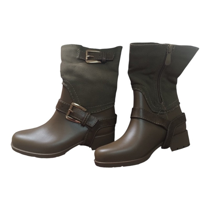 Cizmulițe copii Max Shoes cu fermoar și căptușeală ușoară