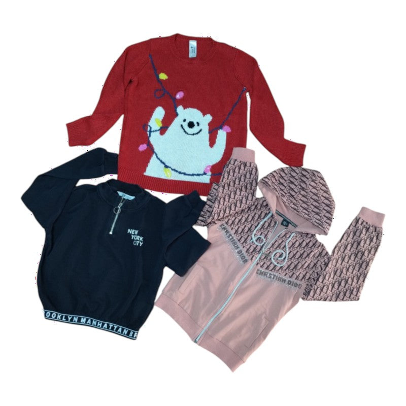 1. Mega-Lot Toamnă-Iarnă Fetiță 11-12 ani (146-152 cm) – 20 Piese de Brand (H&M, Adidas) + 2 Geci Incluse