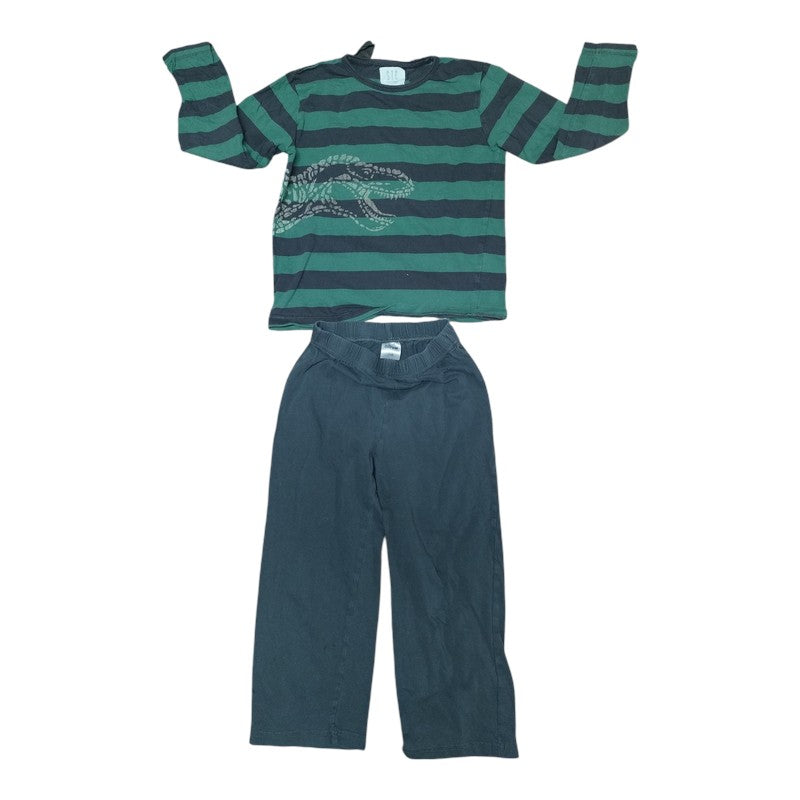 Lot iarnă băiat 5-6 ani second-hand cu geacă H&M (13 piese)