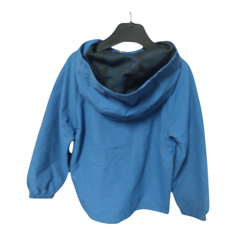 Geacă de vânt și ploaie albastră copii Zippy Windbreaker cu glugă