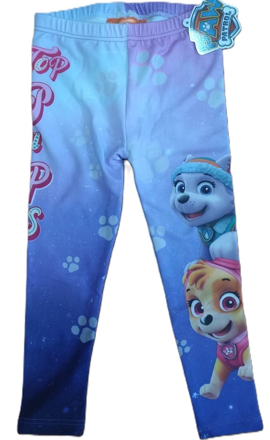 Colant Leggings Fete Paw Patrol Skye & Everest Albastru