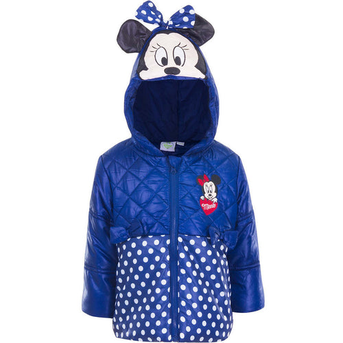 Geacă cu glugă pentru fetițe, model Disney Minnie Mouse