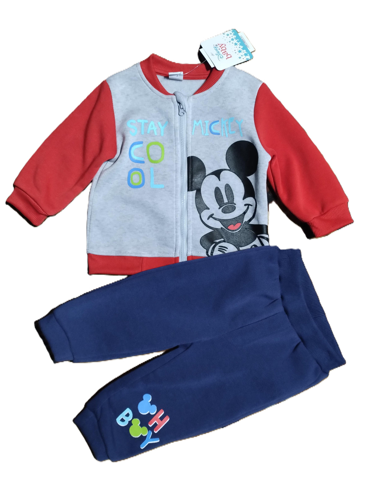 Trening Disney Mickey Mouse Stay Cool - varianta Roșu/Bleumarin